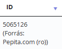 CsomagID
