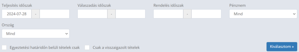 Jutalek tetelek szures