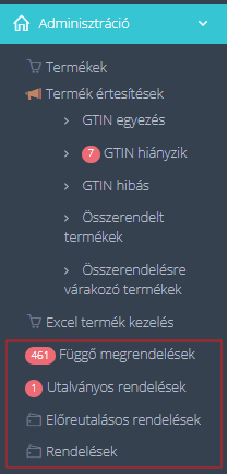 Rendeles menupontok HU