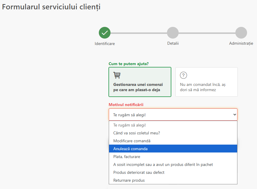Webform RO